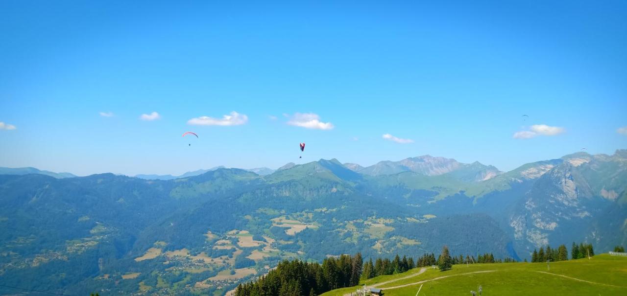 Appartement Au Pied Des Pistes Samoëns Kültér fotó